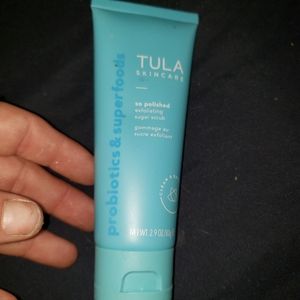 Tula skincare exfoliate sugar srub